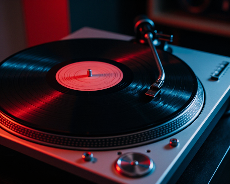 Atmospheric Vinyl Record