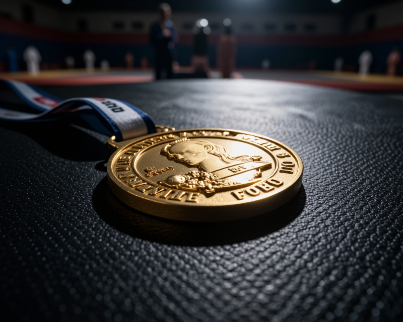 Gold Medal Victory Atmosphere