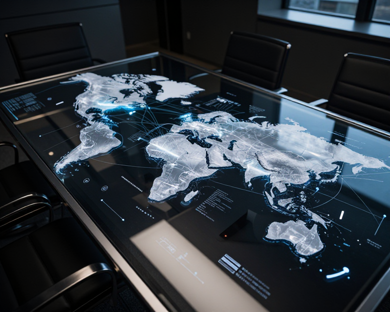 Global Trade Strategy Concept